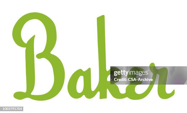 baker - baker stock illustrations