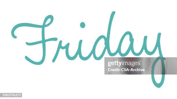 friday - friday stock illustrations