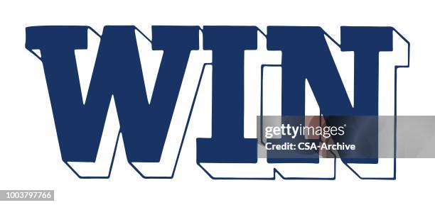 Win High-Res Vector Graphic - Getty Images