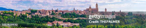 city of segovia, spain - segovia stock pictures, royalty-free photos & images