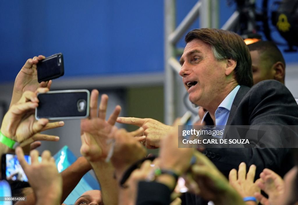 BRAZIL-ELECTION-CANDIDATE-BOLSONARO