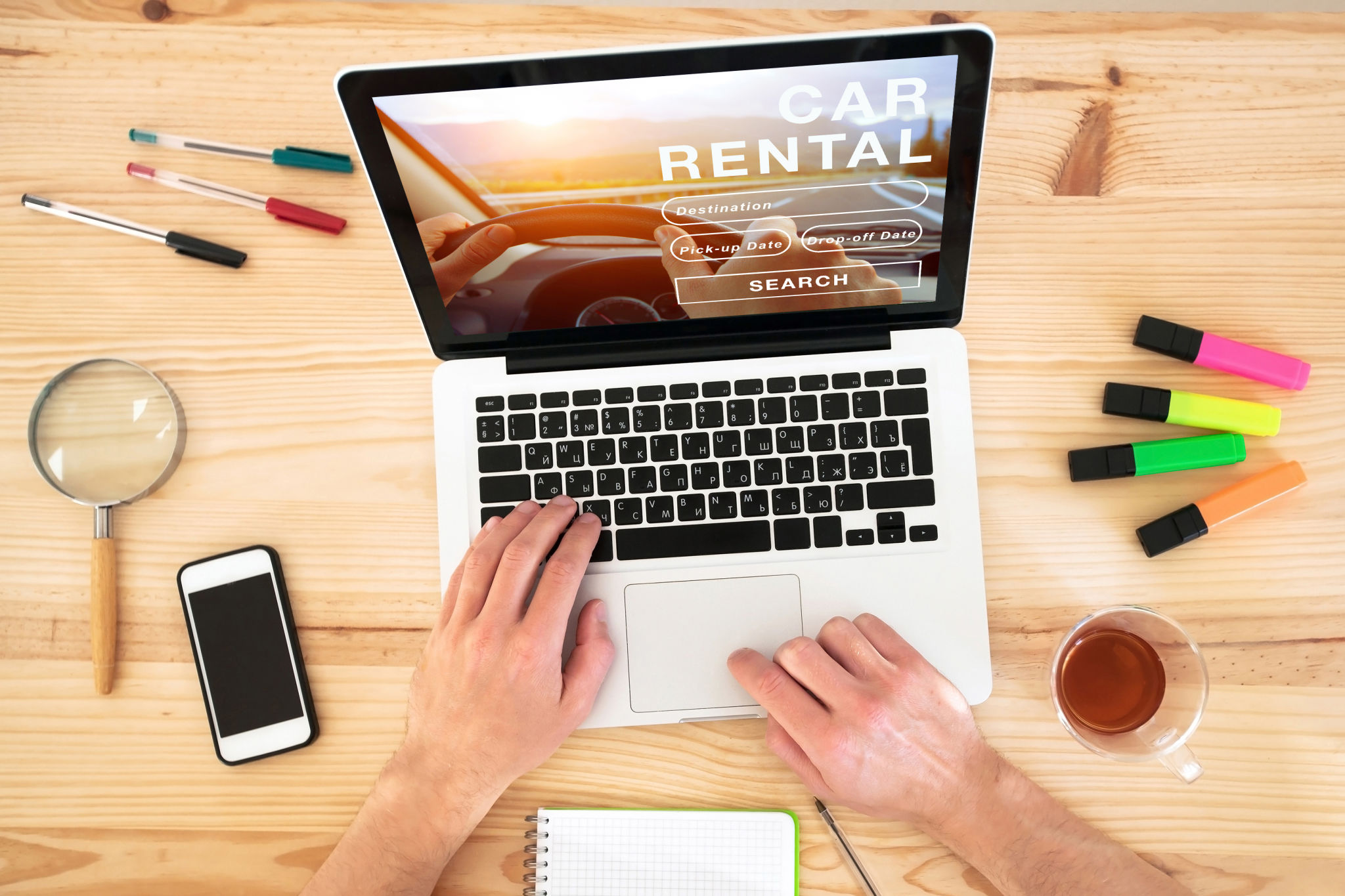 car rental booking