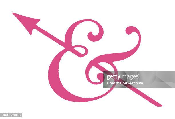 ampersand - ampersand stock illustrations