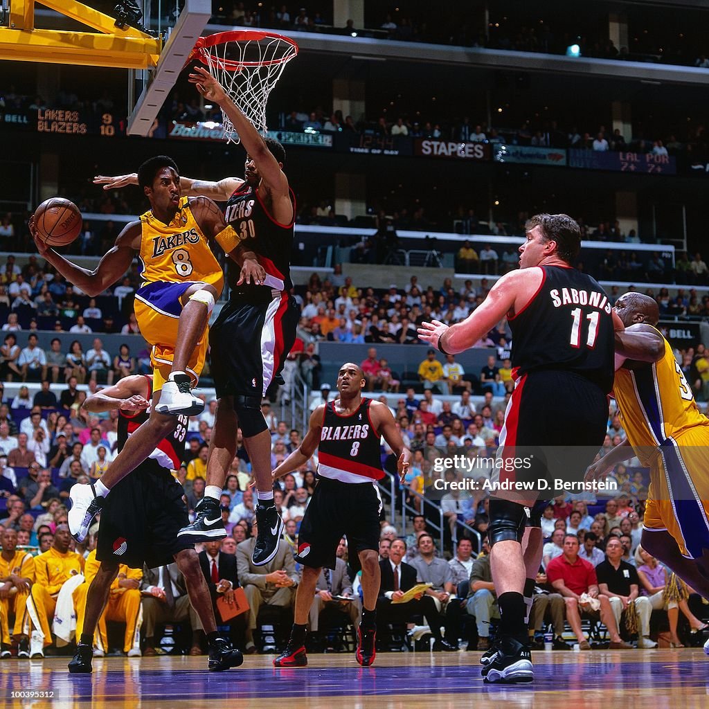 2000 Western Conference Finals, Game 1: Portland Trail Blazers vs. Los Angeles Lakers