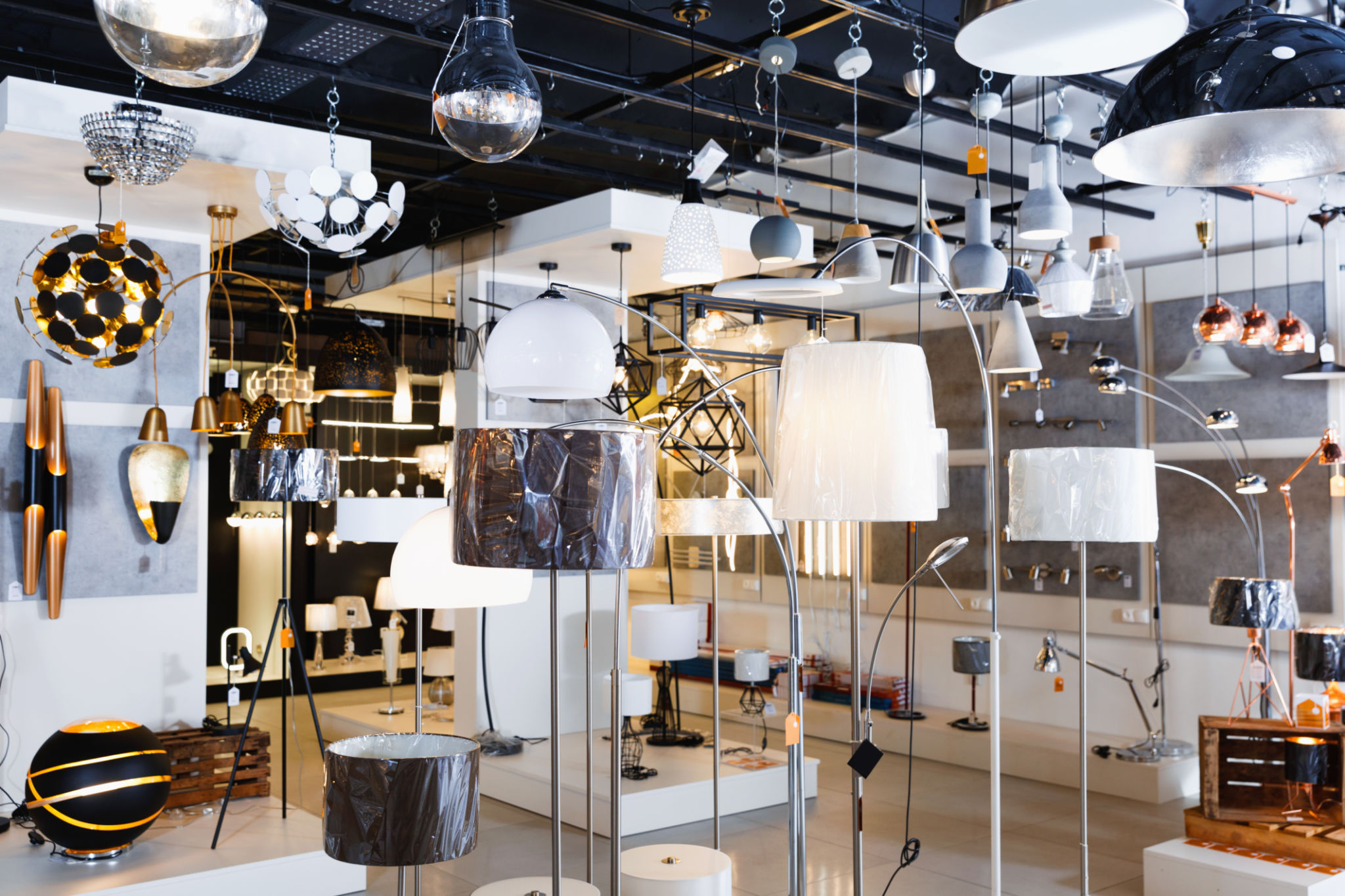 modern interior lighting