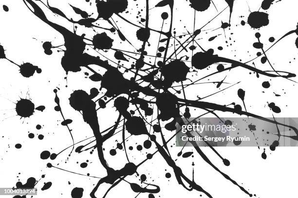 acrylic abstract background - expressionism stock pictures, royalty-free photos & images