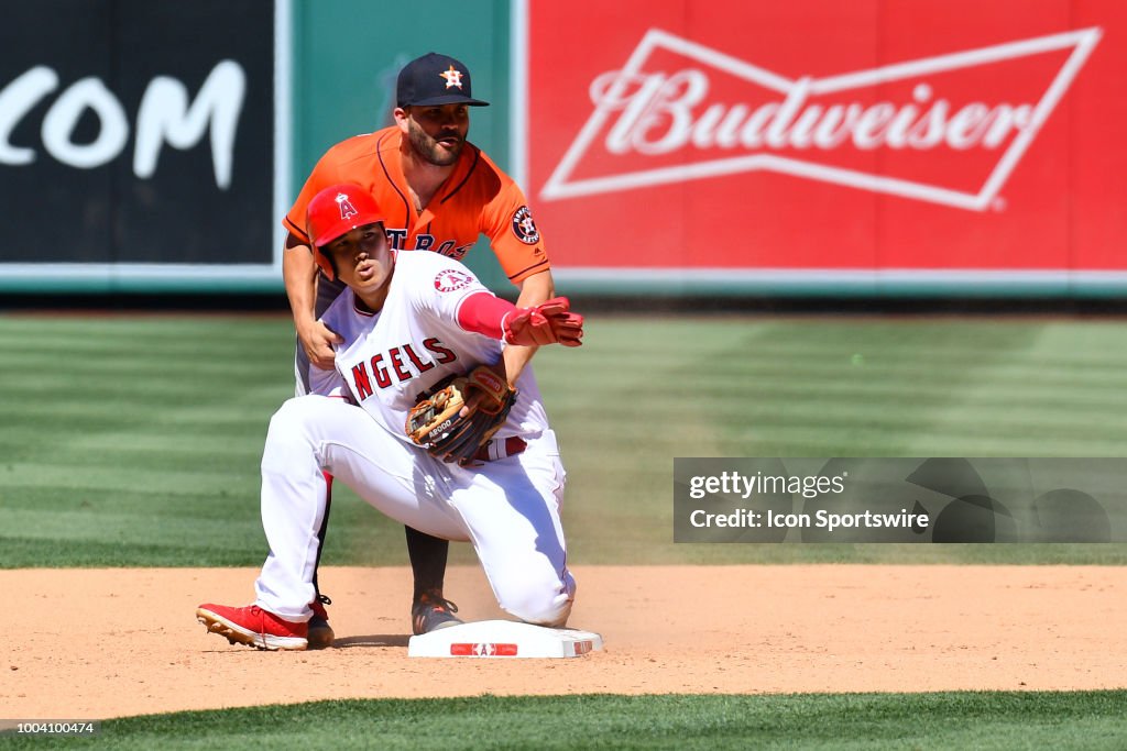 MLB: JUL 22 Astros at Angels