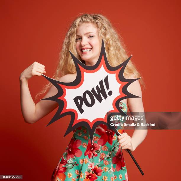 Elena Kampouris from Blumhouse Television's 'Sacred Lies' poses for a portrait in the Getty Images Portrait Studio powered by Pizza Hut at San Diego...