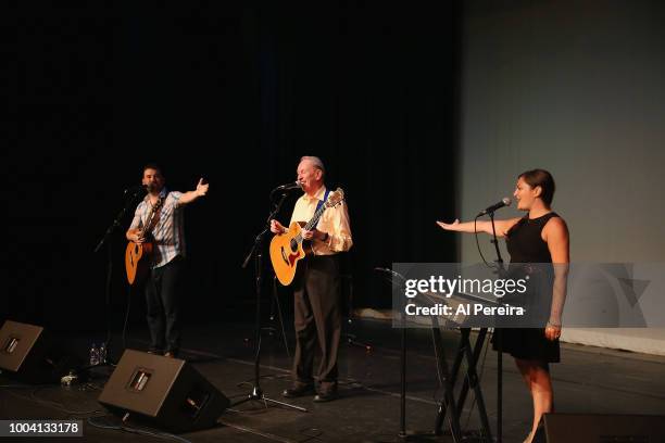 Al Stewart performs with The Empty Pockets at The Boulton Center on July 22, 2018 in Bay Shore, New York.