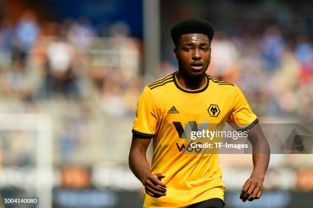 Cameron John of Wolverhampton Wanderers looks on during the H-Hotels Cup match between Real Betis Sevilla and Wolverhampton Wanderers FC at Vonovia...