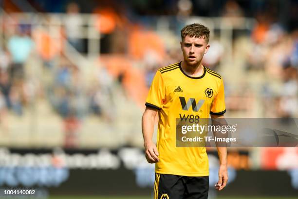 Elliont Watt of Wolverhampton Wanderers looks on during the H-Hotels Cup match between Real Betis Sevilla and Wolverhampton Wanderers FC at Vonovia...