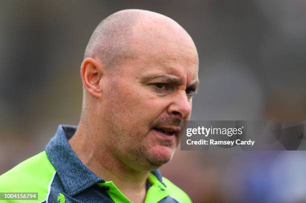 Clones , Ireland - 22 July 2018; Monaghan manager Malachy O'Rourke during the GAA Football All-Ireland Senior Championship Quarter-Final Group 1...