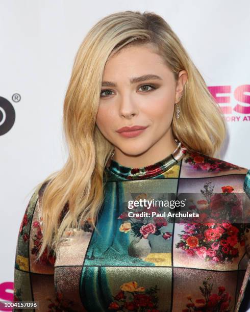 Actress Chloe Grace Moretz attends the 2018 Outfest Los Angeles LGBT Film Festival closing night Gala of "The Miseducation Of Cameron Post" at The...