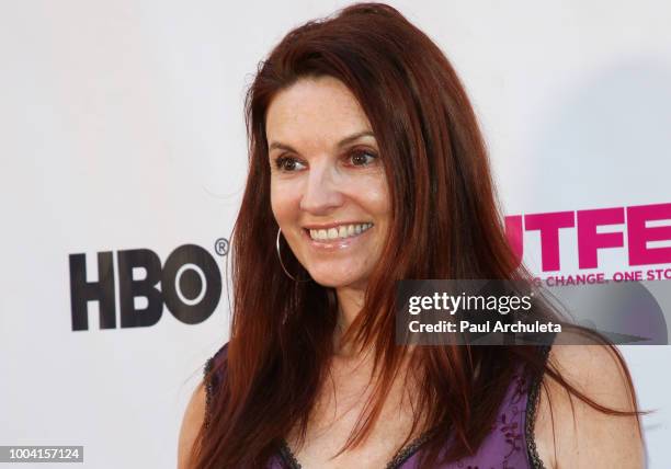 Actress Jackie Monahan attends the 2018 Outfest Los Angeles LGBT Film Festival closing night Gala of "The Miseducation Of Cameron Post" at The...