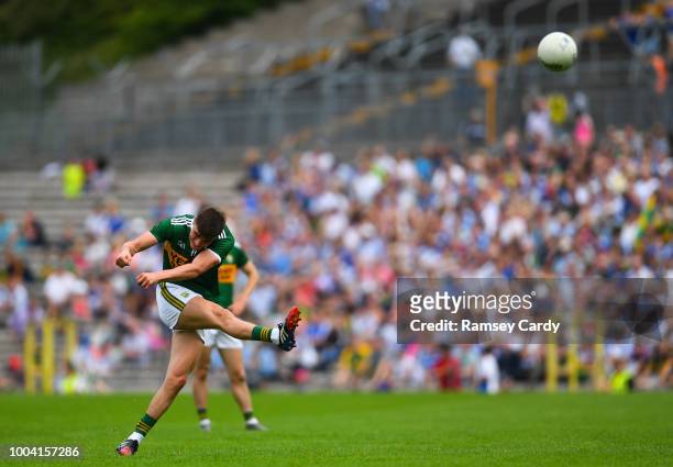 Clones , Ireland - 22 July 2018; Seán O'Shea of Kerry during the GAA Football All-Ireland Senior Championship Quarter-Final Group 1 Phase 2 match...