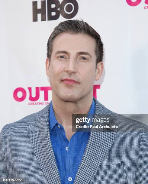 Outfest Executive Director Christopher Racster attends the 2018 Outfest Los Angeles LGBT Film Festival closing night Gala of "The Miseducation Of...