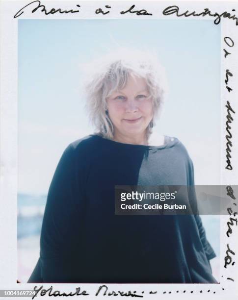 Actress Yolande Moreau is photographed for Self Assignment, on May 2013 in Cannes, France. . .