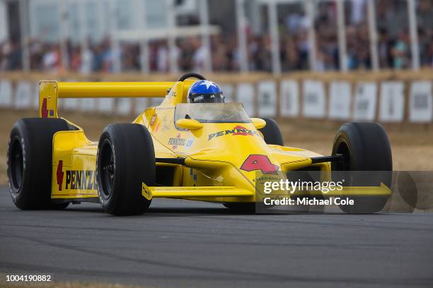 13th July : 1980 Chaparral-Cosworth 2K entered by Indianapolis Motor Speedway Hall of Fame and driven by Robert Dyson / Anthony Fairbalm / Johnny...