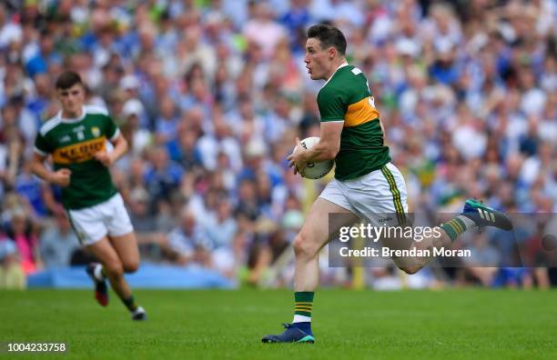 Clones , Ireland - 22 July 2018; Mark Griffin of Kerry during the GAA Football All-Ireland Senior Championship Quarter-Final Group 1 Phase 2 match...