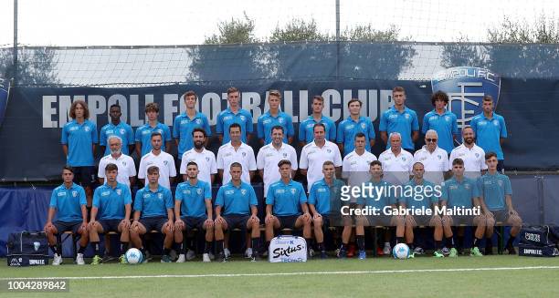 Empoli FC U19 official photo on July 23, 2018 in Empoli, Italy.
