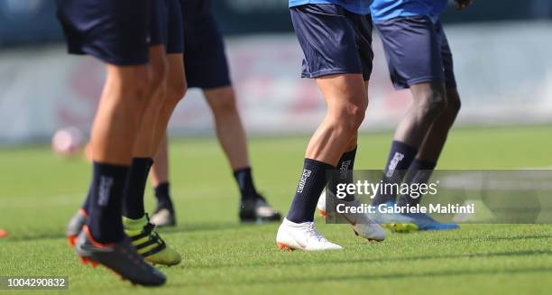 General view of Empoli FC U19 during training session on July 23, 2018 in Empoli, Italy.