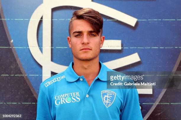 Alessandro Seriani of Empoli U19 on July 23, 2018 in Empoli, Italy.