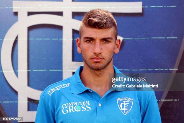 Gabriele Perretta of Empoli U19 on July 23, 2018 in Empoli, Italy.