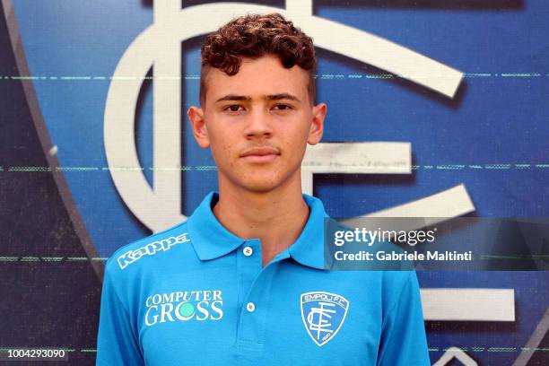 Kristakan Asllani of Empoli U19 on July 23, 2018 in Empoli, Italy.