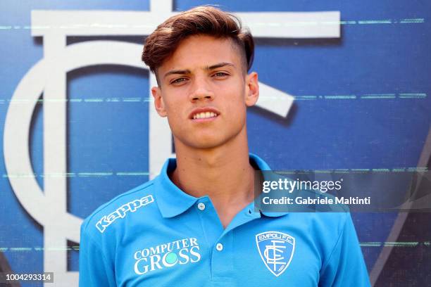 Samuele Ricci of Empoli U19 on July 23, 2018 in Empoli, Italy.