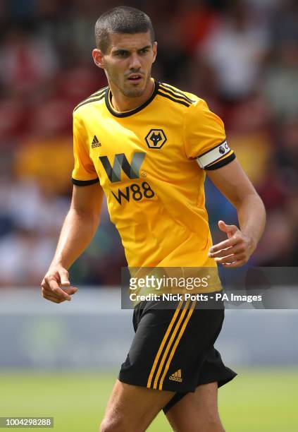 Wolverhampton Wanderers' Conor Coady during a pre season friendly match at the Banks's Stadium, Walsall.