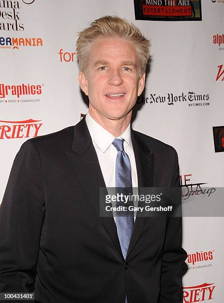 Actor Matthew Modine attends the press room at the 55th Annual Drama Desk Awards at the FH LaGuardia Concert Hall at Lincoln Center on May 23, 2010...