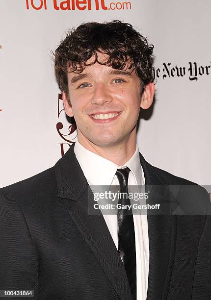 Actor Michael Urie attends the press room at the 55th Annual Drama Desk Awards at the FH LaGuardia Concert Hall at Lincoln Center on May 23, 2010 in...