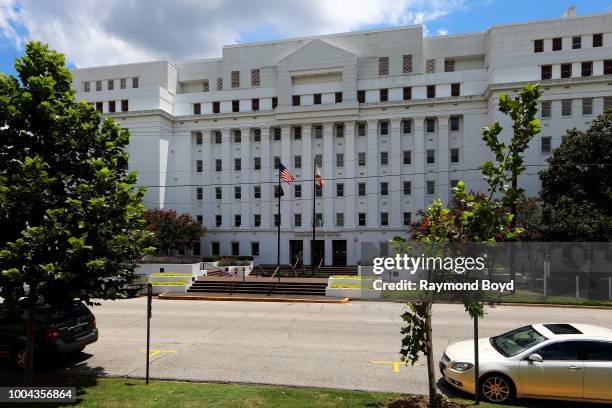 Alabama State House in Montgomery, Alabama on July 6, 2018.