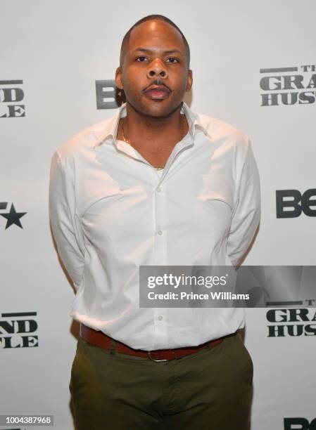 Ivan Parker attends 'The Grand Hustle' Exclusive Viewing Party at at The Gathering Spot on July 19, 2018 in Atlanta, Georgia.