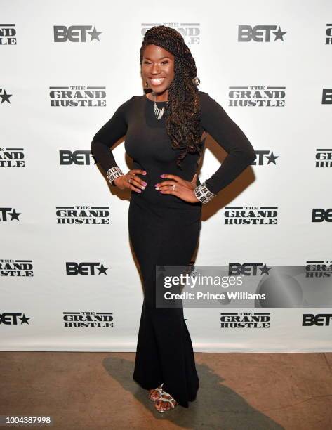 Grace-C McGriff attends 'The Grand Hustle' Exclusive Viewing Party at The Gathering Spot on July 19, 2018 in Atlanta, Georgia.