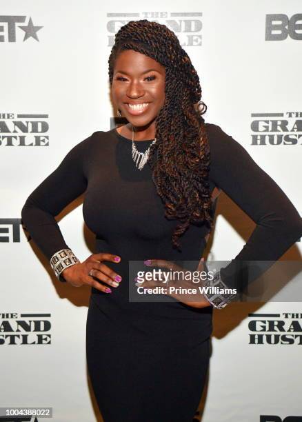Grace-C McGriff attends 'The Grand Hustle' Exclusive Viewing Party at The Gathering Spot on July 19, 2018 in Atlanta, Georgia.