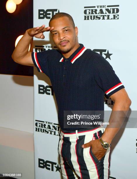 Tip Ti Rapper The Grand Hustle Viewing Party Photos and Premium High Res Pictures ...