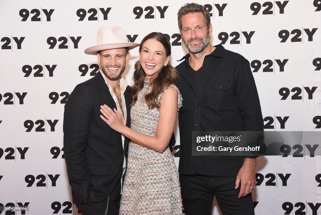 Actors Nico Tortorella, Sutton Foster and Peter Hermann attend TV