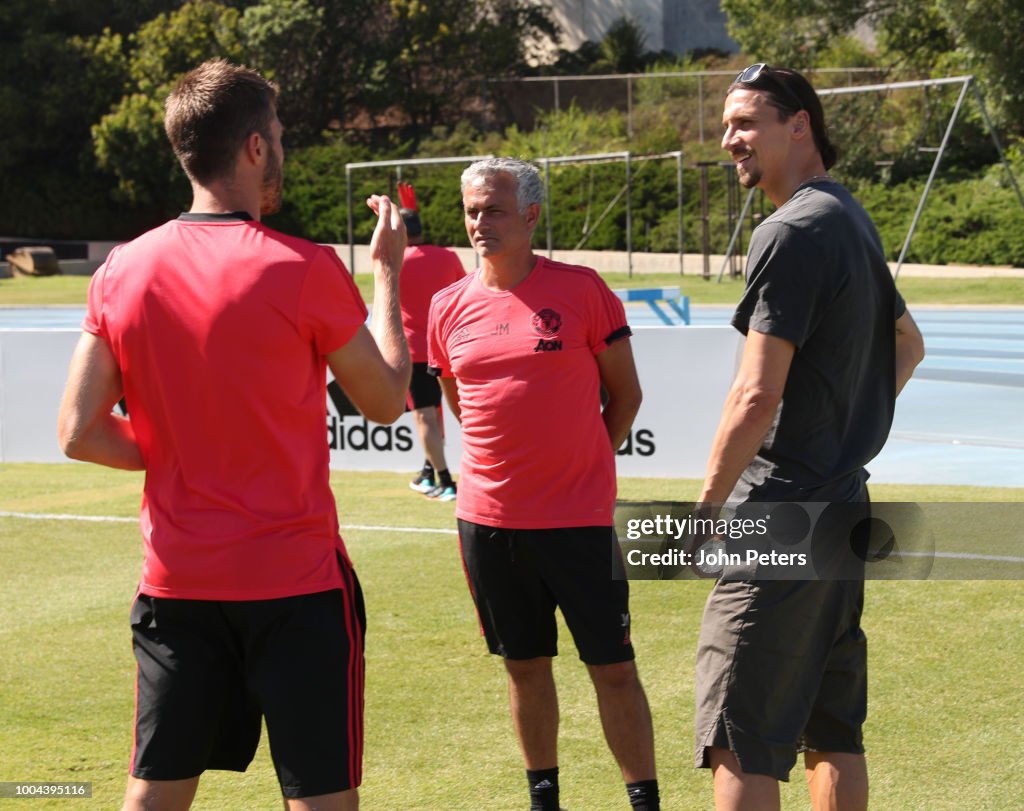 Manchester United Pre-Season Training Session