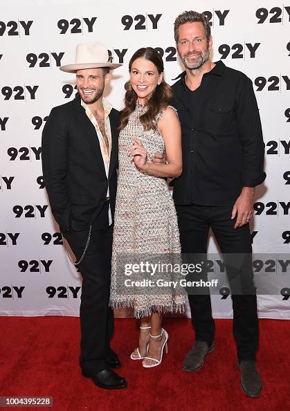 Actors Nico Tortorella, Sutton Foster and Peter Hermann attend TV