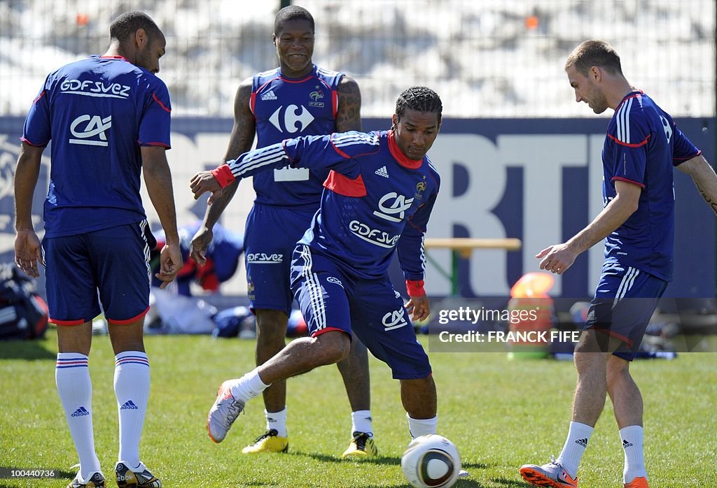 French national football team's midfield