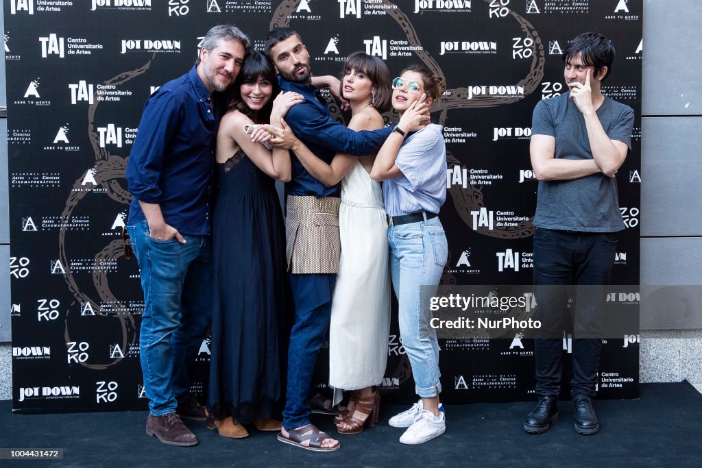 Actor Alberto Ammann, actress Marta Fernandez, actor Alex Garcia