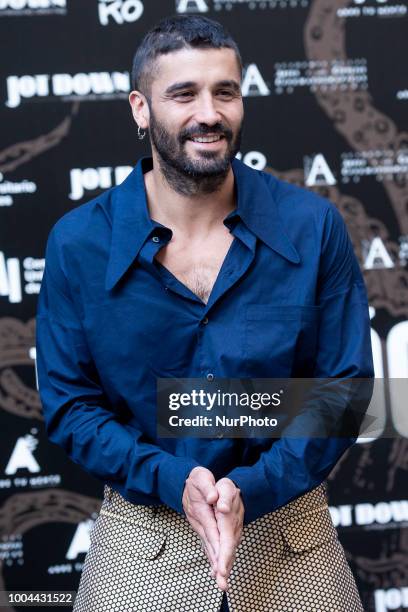 Actor Alex Garcia attends to 'Tocate' premiere at Academia de Cine in Madrid, Spain. July 23, 2018.