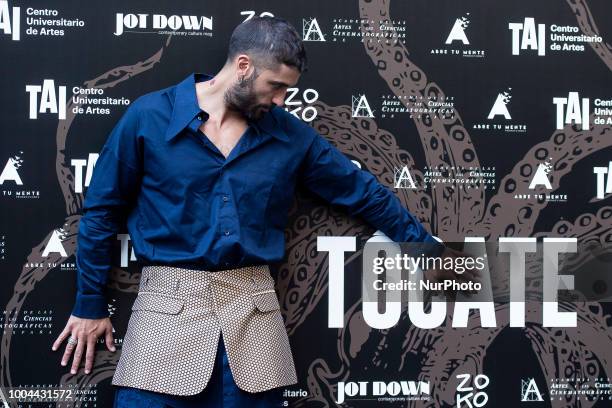 Actor Alex Garcia attends to 'Tocate' premiere at Academia de Cine in Madrid, Spain. July 23, 2018.