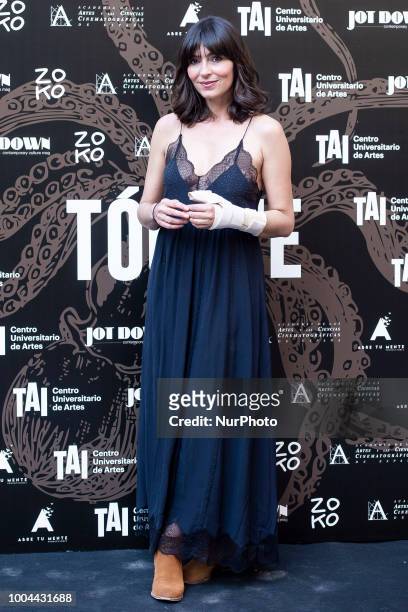 Marta Fernandez attends to 'Tocate' premiere at Academia de Cine in Madrid, Spain. July 23, 2018.