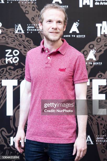 Actor Fernando Ramallo attends to 'Tocate' premiere at Academia de Cine in Madrid, Spain. July 23, 2018.