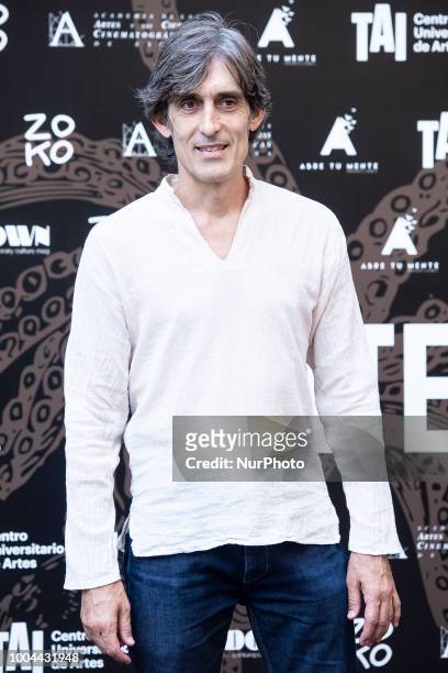Actor Manolo Caro attends to 'Tocate' premiere at Academia de Cine in Madrid, Spain. July 23, 2018.
