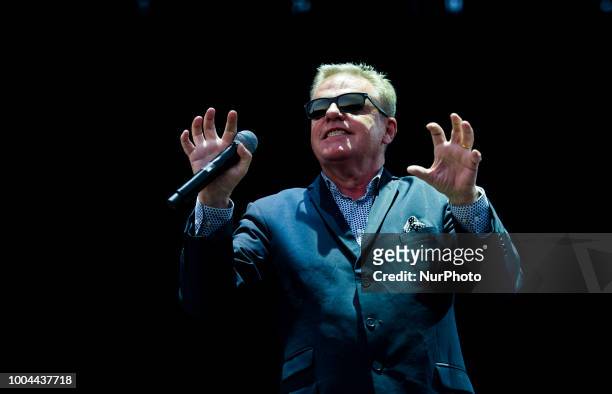 Mike Barson of british band Madness performs on stage at International Benicassim Festival 2018 on July 22, 2018 in Benicassim, Spain.