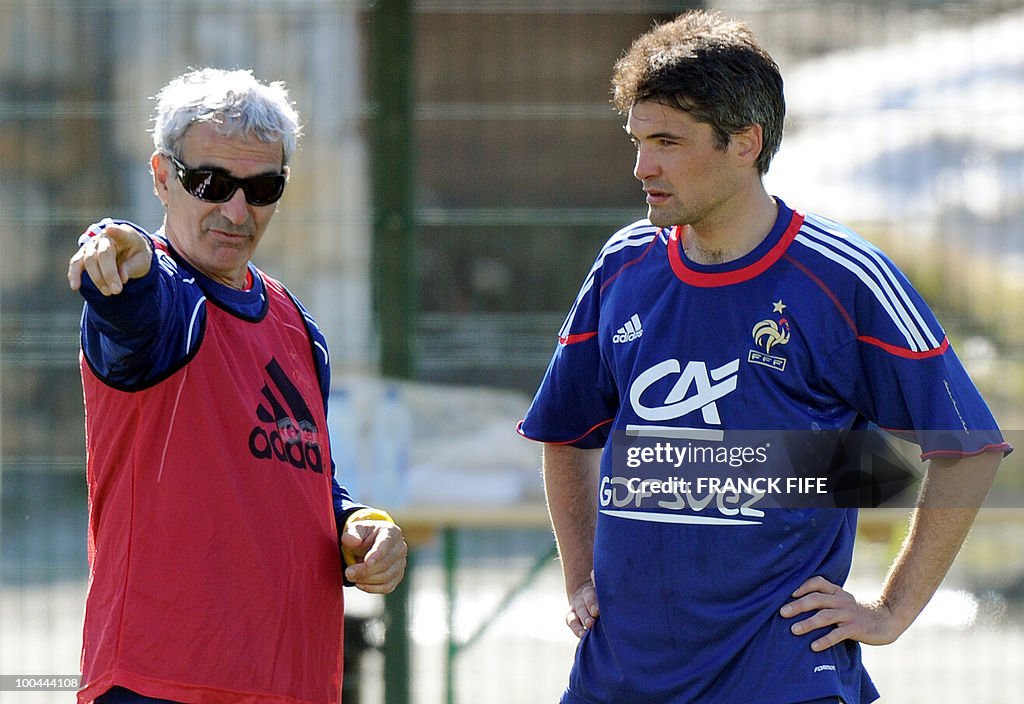 French national football team's coach Ra