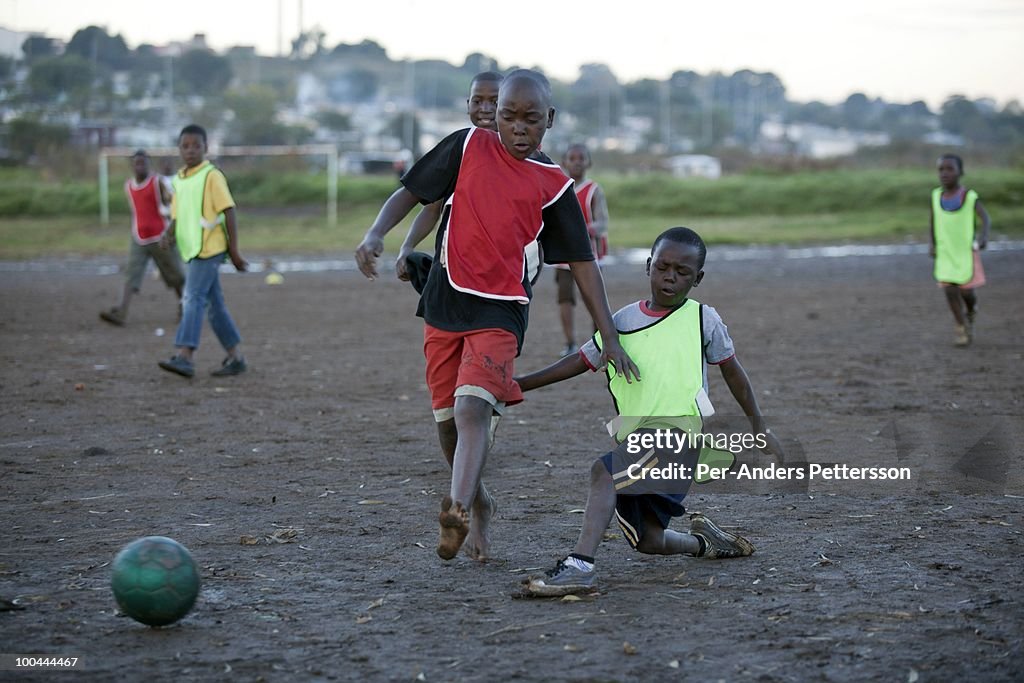 Young Soccer Players